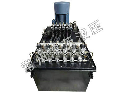 六缸同步液压系统